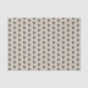 Papier Mousseline Mastiff anglais (Brindle) Peinture - Chien Art