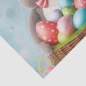 Papier Mousseline Mater Bunny et la frontière Collie Chien (Détail)