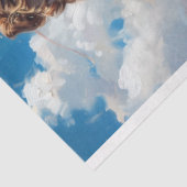 Papier Mousseline Maternité souriante des Prairies | Découpage de fe (Détail)