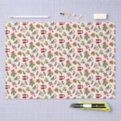 Papier Mousseline Matin de Noël avec cacao et Marshmallows (Artisanat)