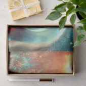 Papier Mousseline Matin Meadow mignon fille et cheval découpage (Cadeau)