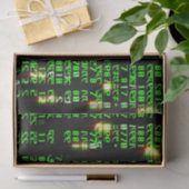 Papier Mousseline Matrice de code (Cadeau)