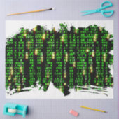 Papier Mousseline Matrice de code (Artisanat)