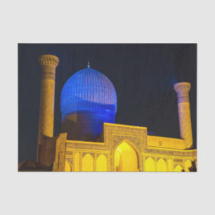 Papier Mousseline Mausolée d'Amir Timur - Samarkand, Ouzbékistan