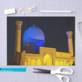 Papier Mousseline Mausoleum of Amir Timur - Samarkand, Uzbekistan (Artisanat)
