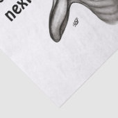 Papier Mousseline Mauvais Alien, Tu es le prochain ! (Détail)