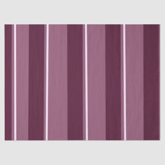 Papier Mousseline Mauve Pink Striped Funky Pattern Decoupage (Recto)