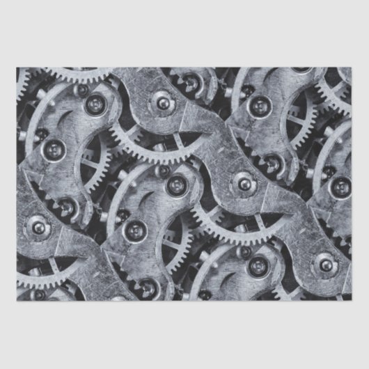 Papier Mousseline Mécanique de pièce à temps (Recto)