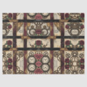 Papier Mousseline Mechanical Steampunk  (Recto)