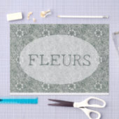 Papier Mousseline Médaillon floral modifiable Découpage William Morr (Artisanat)