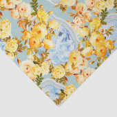 Papier Mousseline Médaillons et Roses (Détail)