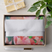 Papier Mousseline Médias mélangés de decoupage rose de bouteille (Cadeau)