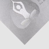 Papier Mousseline Méditation de l'instructeur de yoga Pose Bodhi Lea (Détail)