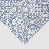 Papier Mousseline Mediterranean Tiles, Moroccan, Majolica, Azulejo (Détail)