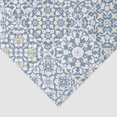 Papier Mousseline Mediterranean Tiles, Moroccan, Majolica, Azulejo (Détail)