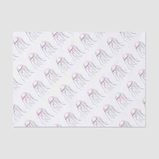 Papier Mousseline Méduses (Recto)