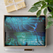 Papier Mousseline Méduses impressionnantes, monde sous-marin (Cadeau)