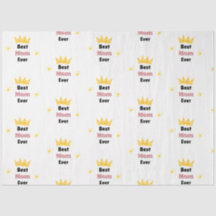 Meilleure maman texte jamais texte avec la couronn