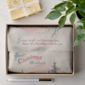 Papier Mousseline Meilleurs voeux de Noël par Ellen Clapsaddle (Cadeau)