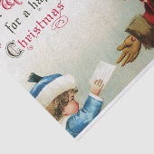 Papier Mousseline Meilleurs voeux pour un Joyeux Noël ! (Détail)