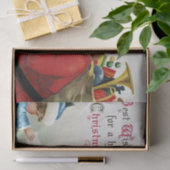 Papier Mousseline Meilleurs voeux pour un Joyeux Noël ! (Cadeau)