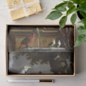 Papier Mousseline Melchior d'Hondécoeter La ménagerie (Cadeau)