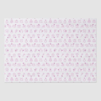 Papier Mousseline Mélodie de l'amour : Mariage Lines Motif