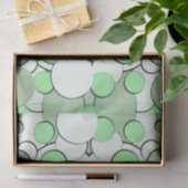Papier Mousseline Melon Vert Monochrome (Cadeau)
