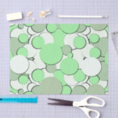 Papier Mousseline Melon Vert Monochrome (Artisanat)