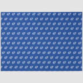 Papier Mousseline Mème Bleu 67  (Recto)