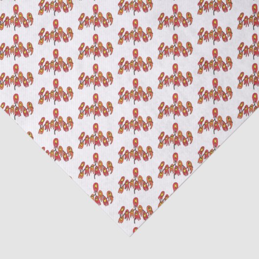 Papier Mousseline Menorah- (Détail)