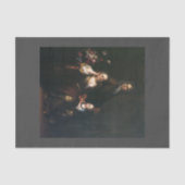 Papier Mousseline Menthe (Recto)