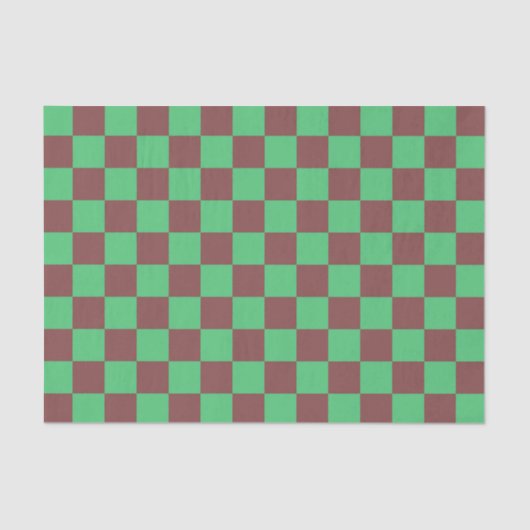 Papier Mousseline Menthe et chocolat (Recto)