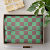 Papier Mousseline Menthe et chocolat (Cadeau)