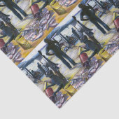 Papier Mousseline Menu du jour, Harbour Island, Bahamas (Détail)