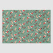 Papier Mousseline Meowy Christmas Cats (Recto)