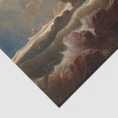 Papier Mousseline Mer orageuse avec épave (par Marcus Larson) (Détail)