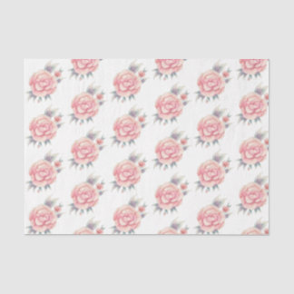 Papier Mousseline Meraki Pink Floral Series Design 5