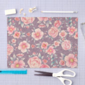Papier Mousseline Meraki Rose Floral Series Design 14 (Artisanat)