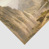 Papier Mousseline Merced River-Yosemite Valley, Albert Bierstadt (Détail)