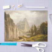 Papier Mousseline Merced River-Yosemite Valley, Albert Bierstadt (Artisanat)