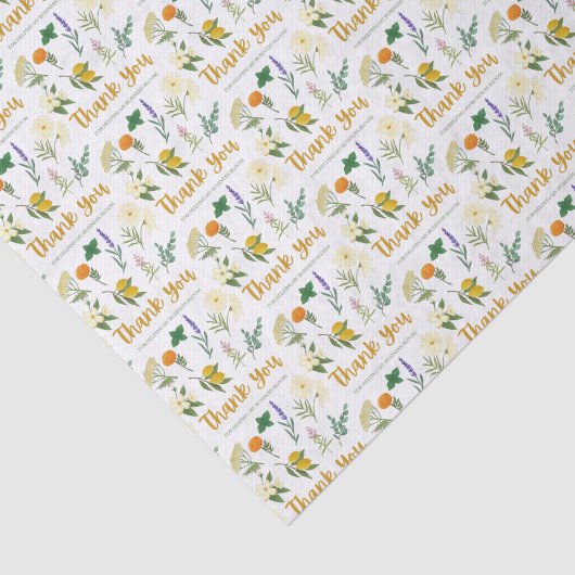 Papier Mousseline Merci - Document technique (Détail)