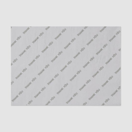 Papier Mousseline Merci Floral (Recto)