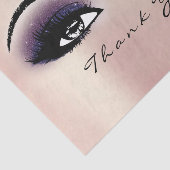 Papier Mousseline Merci Métallurgique rose-bleu-violet (Détail)