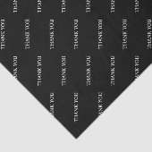 Papier Mousseline Merci personnalisé (Détail)