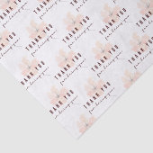 Papier Mousseline Merci Pour Être Vous Tissus Papier (Détail)