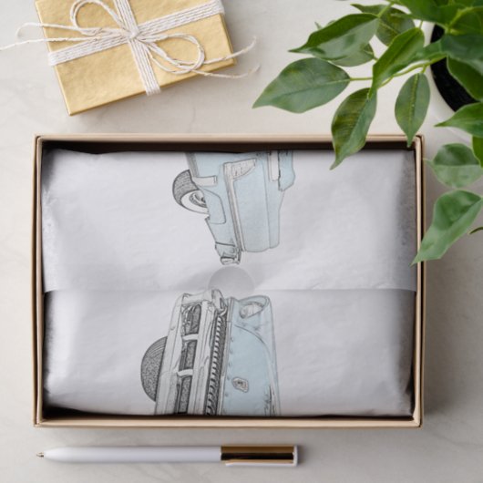 PAPIER MOUSSELINE MERCURE MONTCLAIR 1955 (Cadeau)