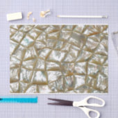 Papier Mousseline Mère de Pearl Design (Artisanat)