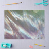 Papier Mousseline Mère de Pearl Texture Luxe Iridescente Élégant (Artisanat)