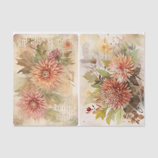 Papier Mousseline Mères de novembre (Recto)